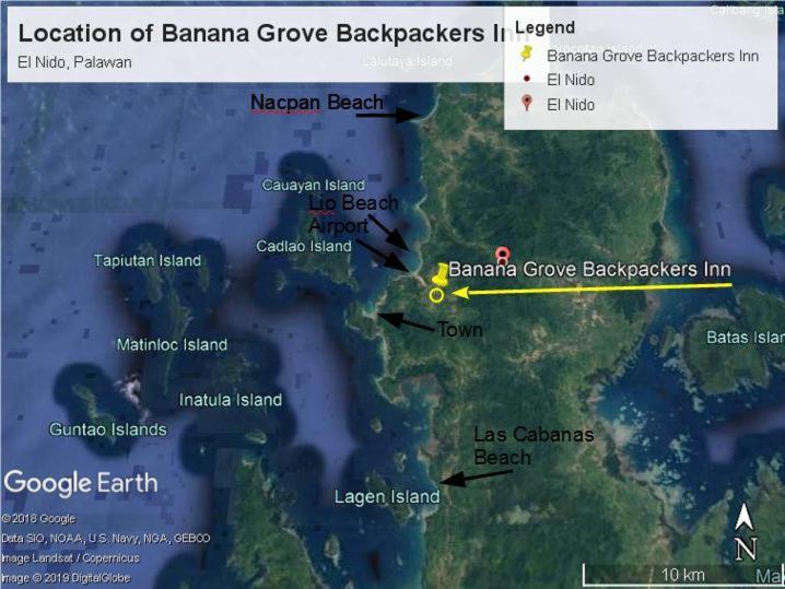 Banana Grove El Nido Hotel Екстериор снимка